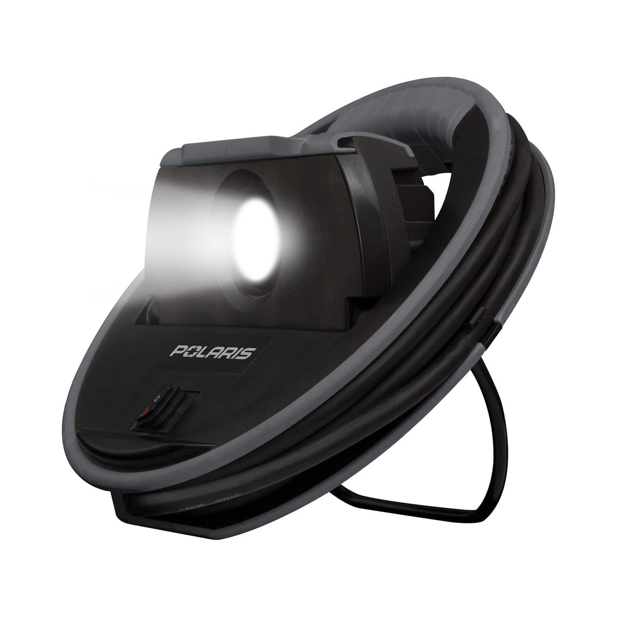 Polaris Work Light with 16 Foot Cable Reel, Multifunctional, Powerful 4,000 Lumens Worklight & UV Spotlight with Stand Mount and Magnet Mount for Use at The Worksite, Garage, Outdoors - 2830586