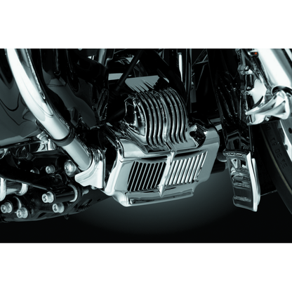 Kuryakyn Oil Cooler Cover 11-16 Touring Chrome
