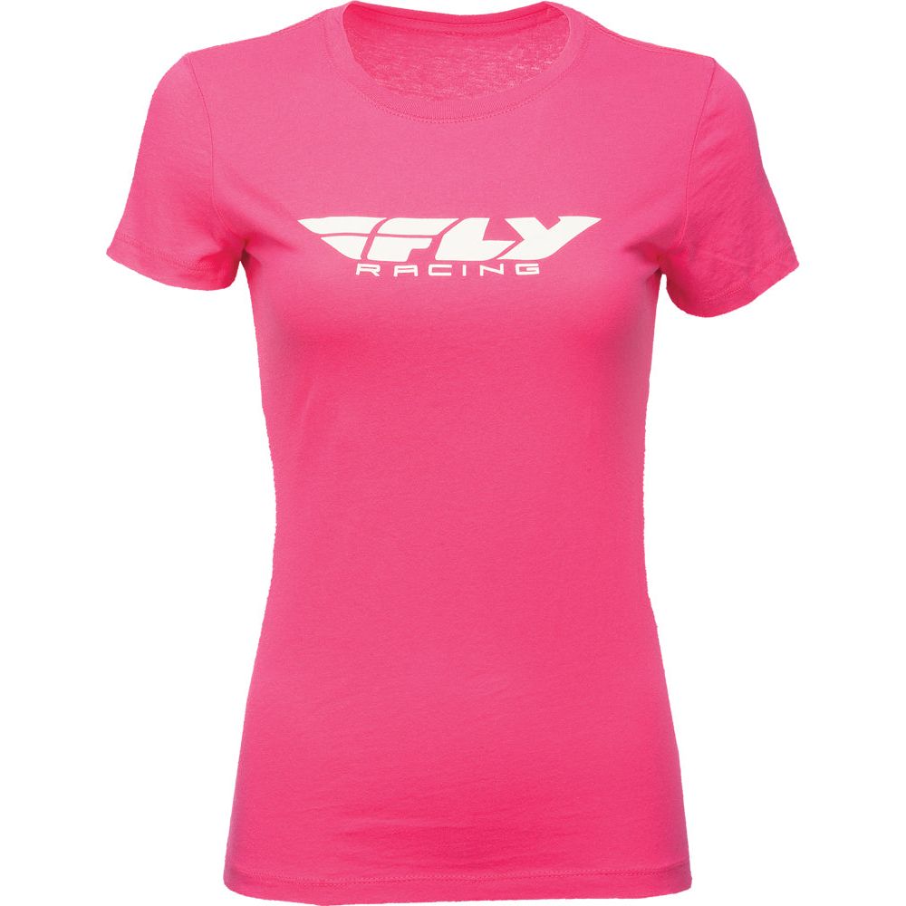 Women's Fly Corporate Tee Raspberry Xl