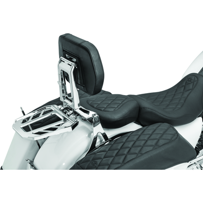 Kuryakyn Neo Driver & Passenger Backrest Chrome