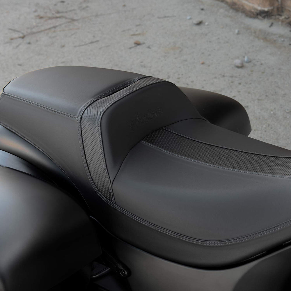 
                      
                        Indian Motorcycle Extended Reach Syndicate Seat, Black - 2883664-VBA
                      
                    