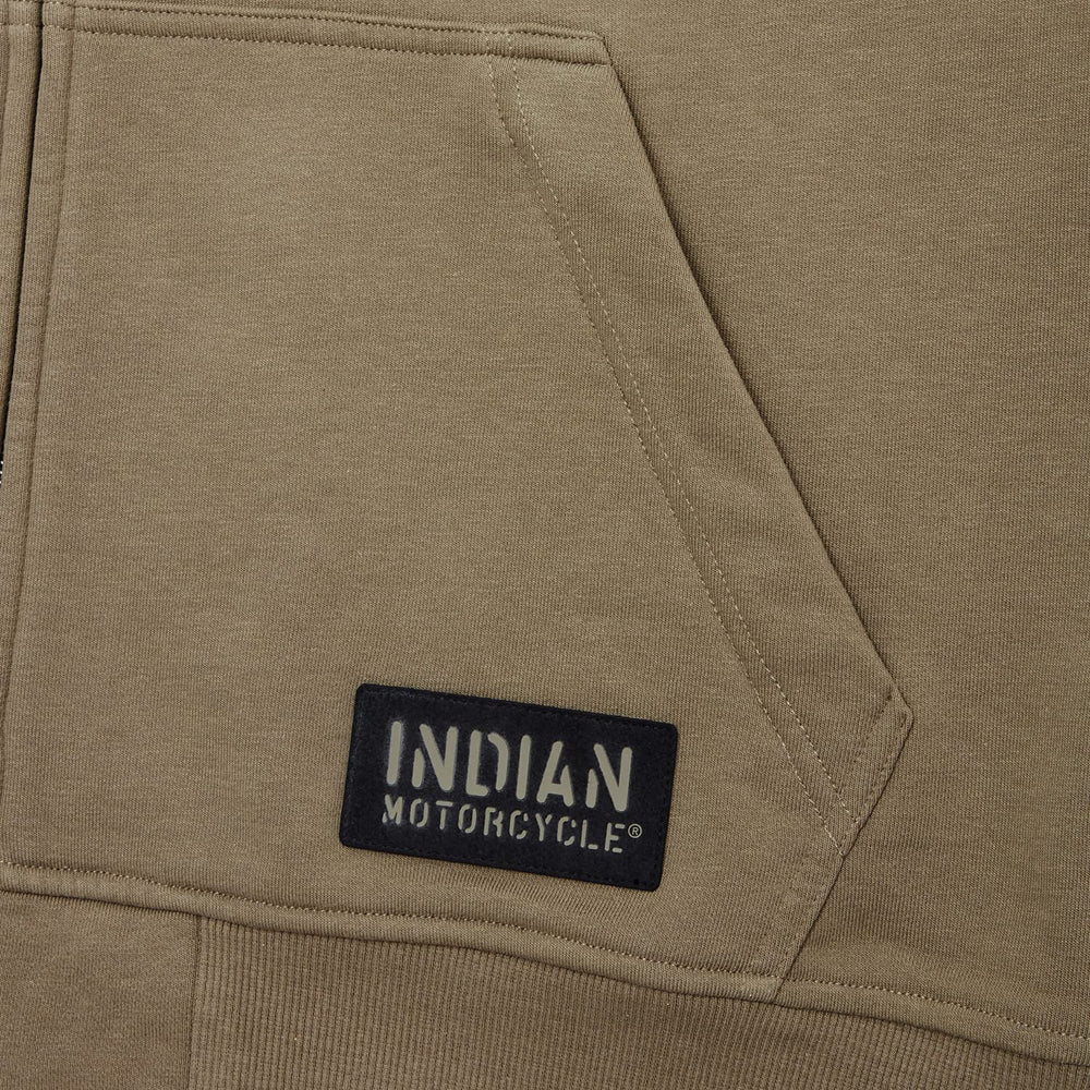 
                      
                        Indian Motorcycle Women's Stencil Block Icon Hoodie, Khaki - S - 286297702
                      
                    