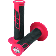 ProTaper Clamp-On 1/2 Waffle Grip - Red/Black