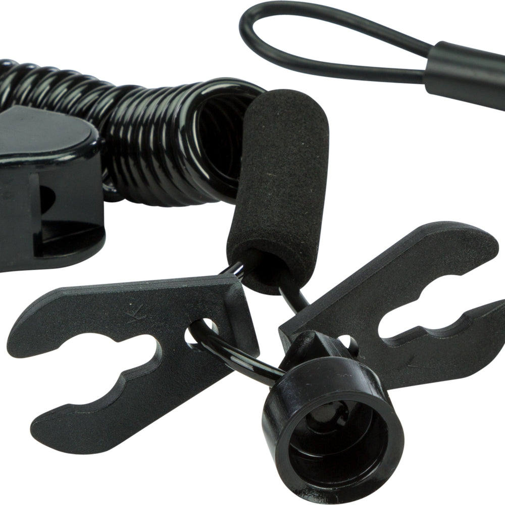 Ultra Cord Floating Tethercord /Lanyard (Black)