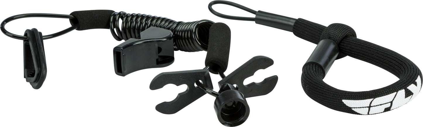 Ultra Cord Floating Tethercord /Lanyard (Black)