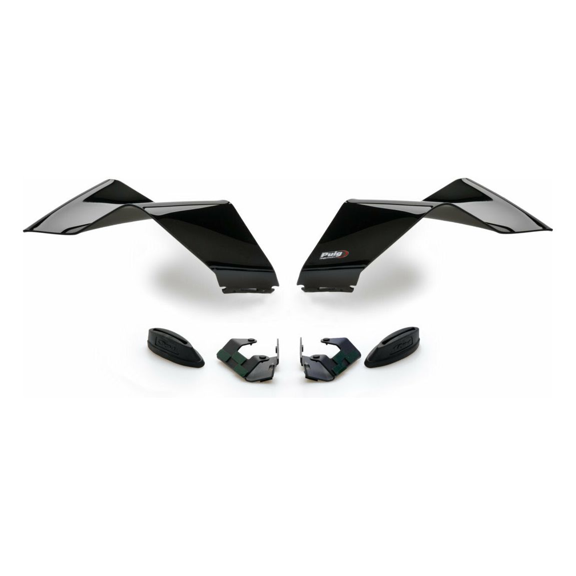 Front Gp Spoiler Black Yam