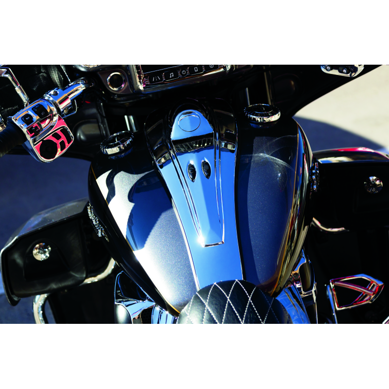 Kuryakyn Dash Console John Shope Series Chrome