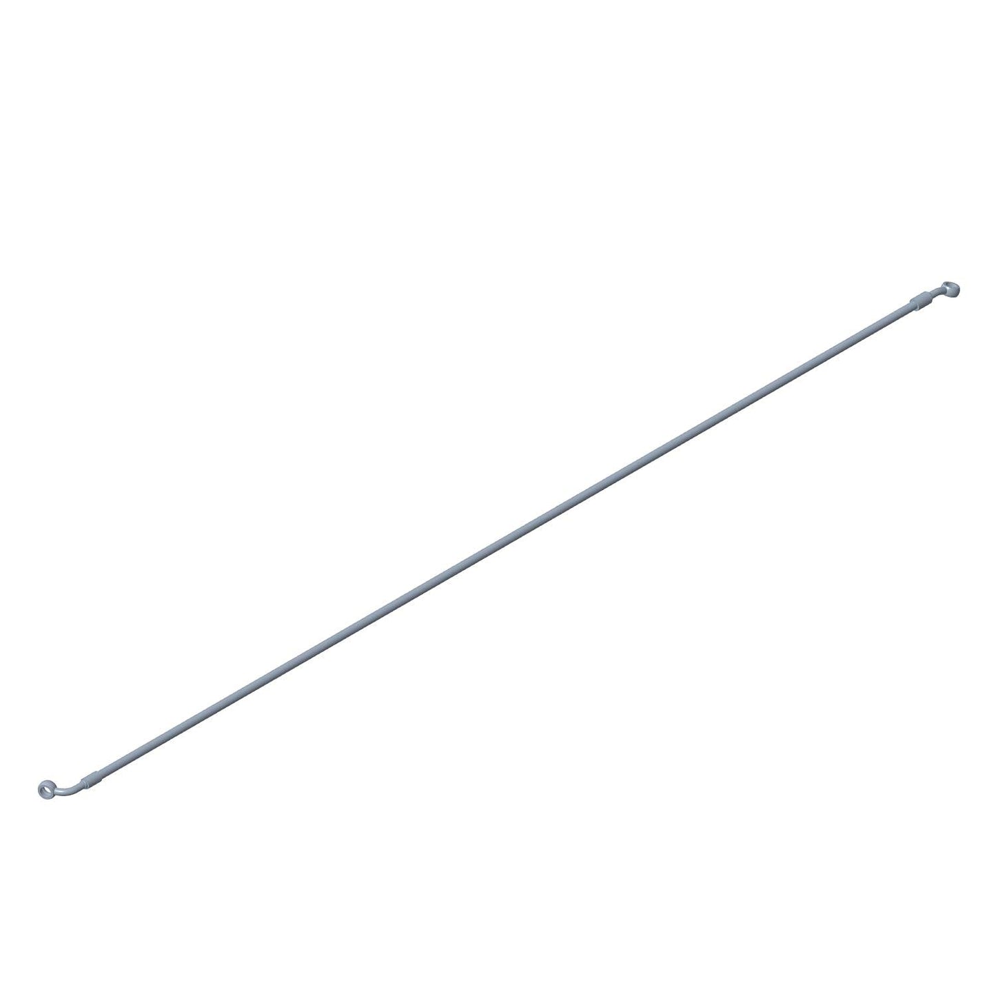 Polaris Ranger Brake Line, Front Left, Genuine OEM Part 1911735, Qty 1