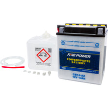 Battery W/Acid Cb14 A2 12v Heavy Duty
