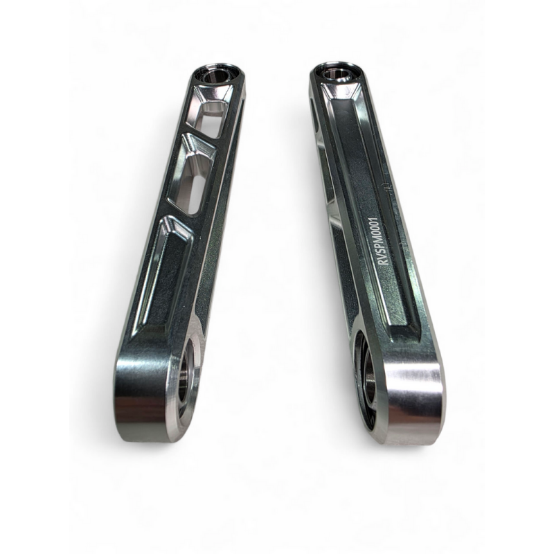 Elektric Offroad 2024+ Can Am Maverick R Front Sway Bar Links Anodized Clear