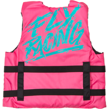 Youth Flotation Vest Neon Pink/Teal