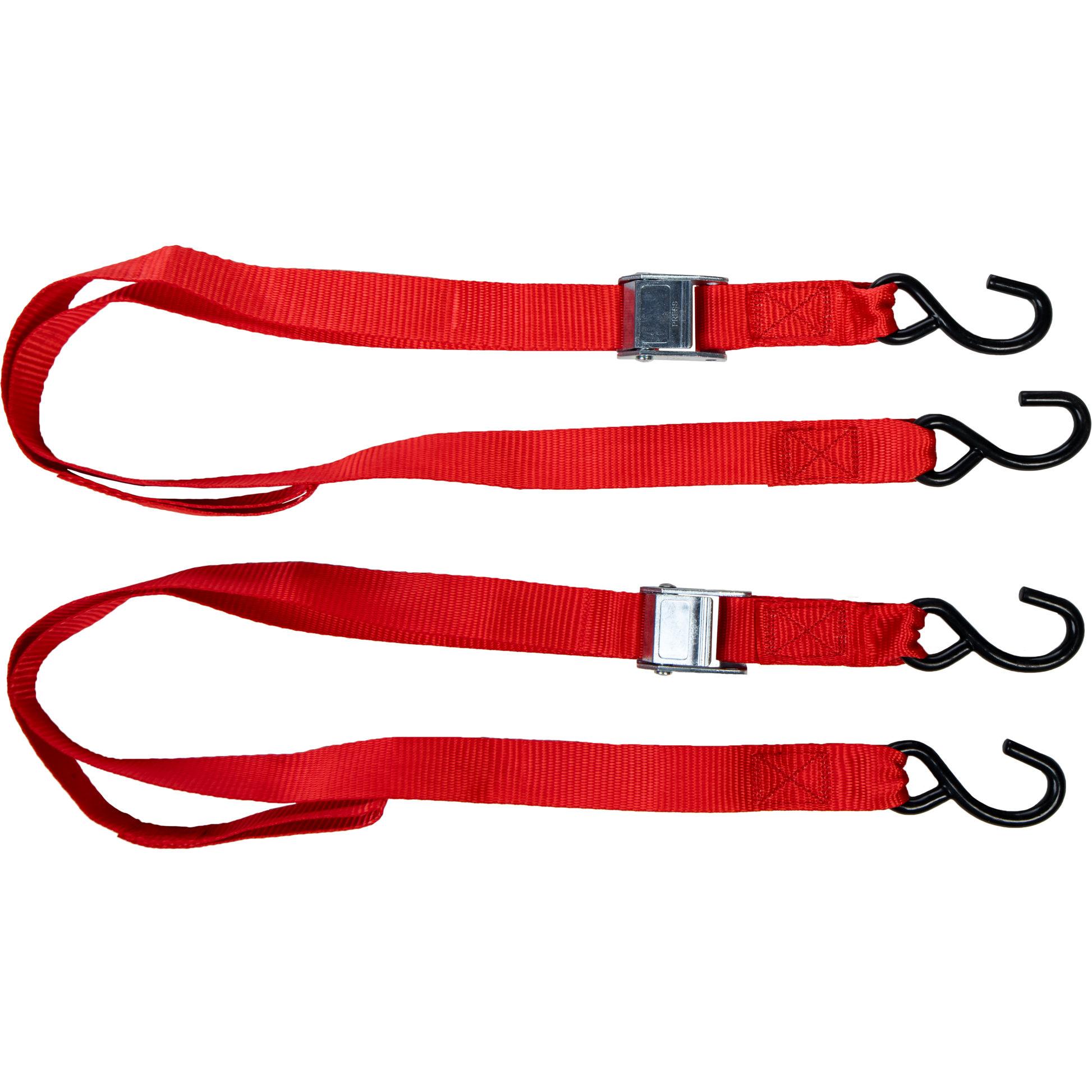 1.5" X 6' Tie Down Soft Tie Red 2/Pk