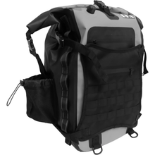 Rugged Motorcycle Tail Bag / Backpack 30l Black/Grey