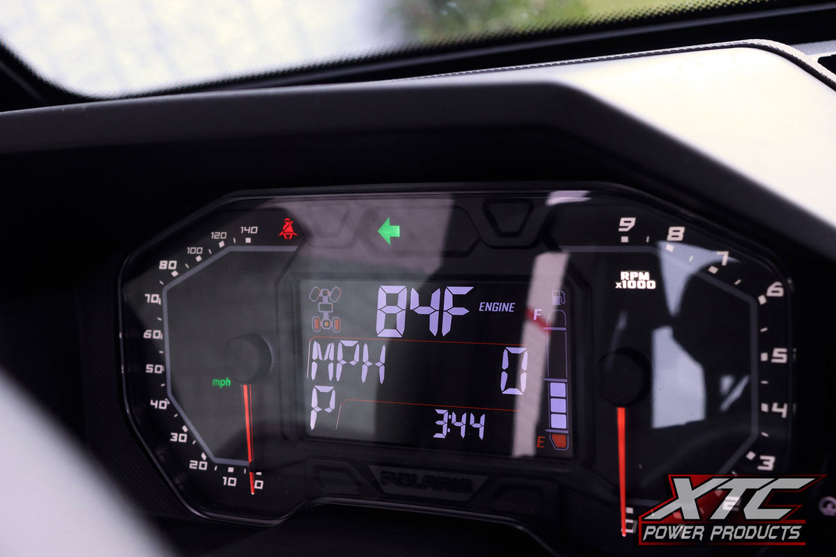 Auto Turn Signal Kit W/ Billet Lever And Front Drl Lights Pol