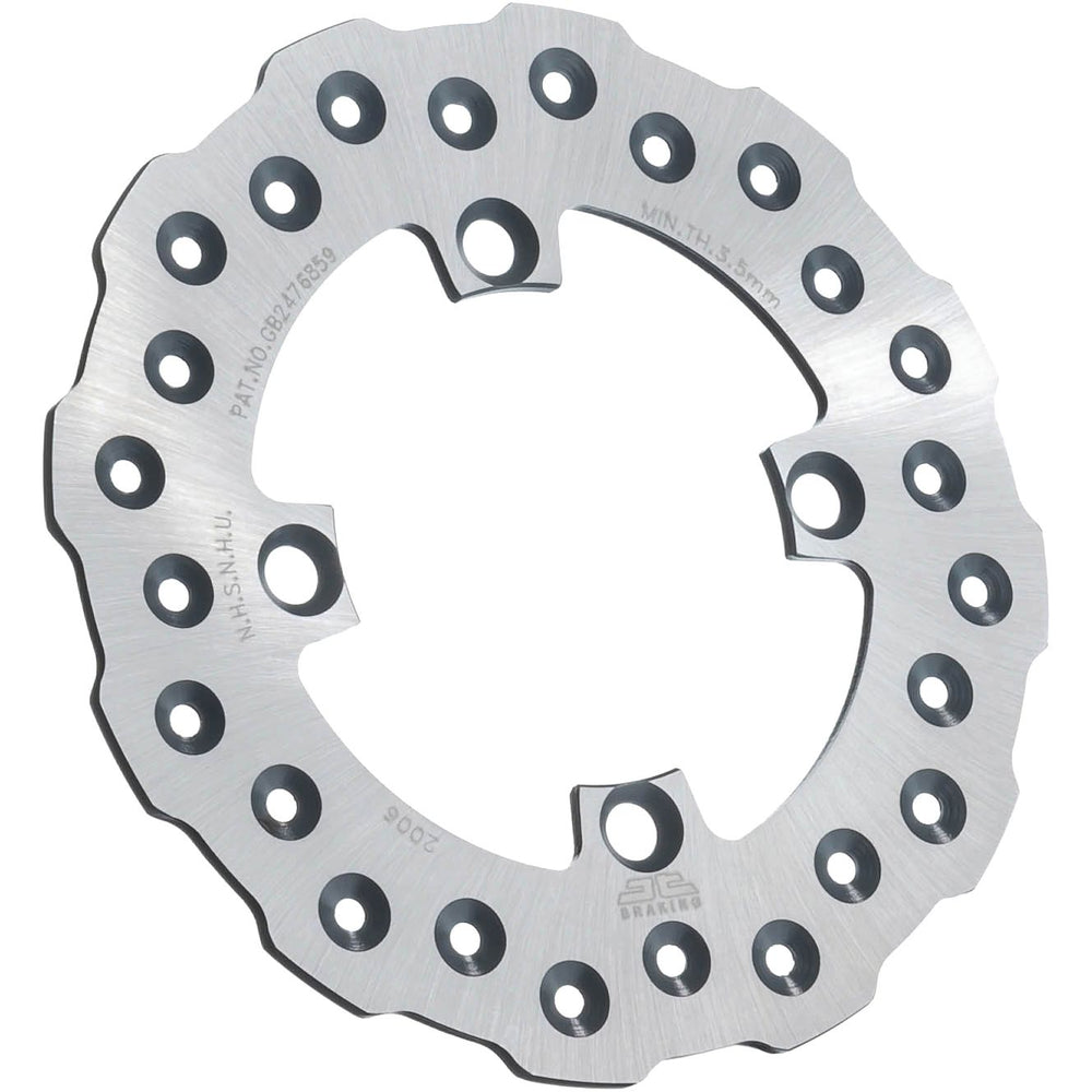 Rear Brake Rotor Ss Self Cleaning Kaw