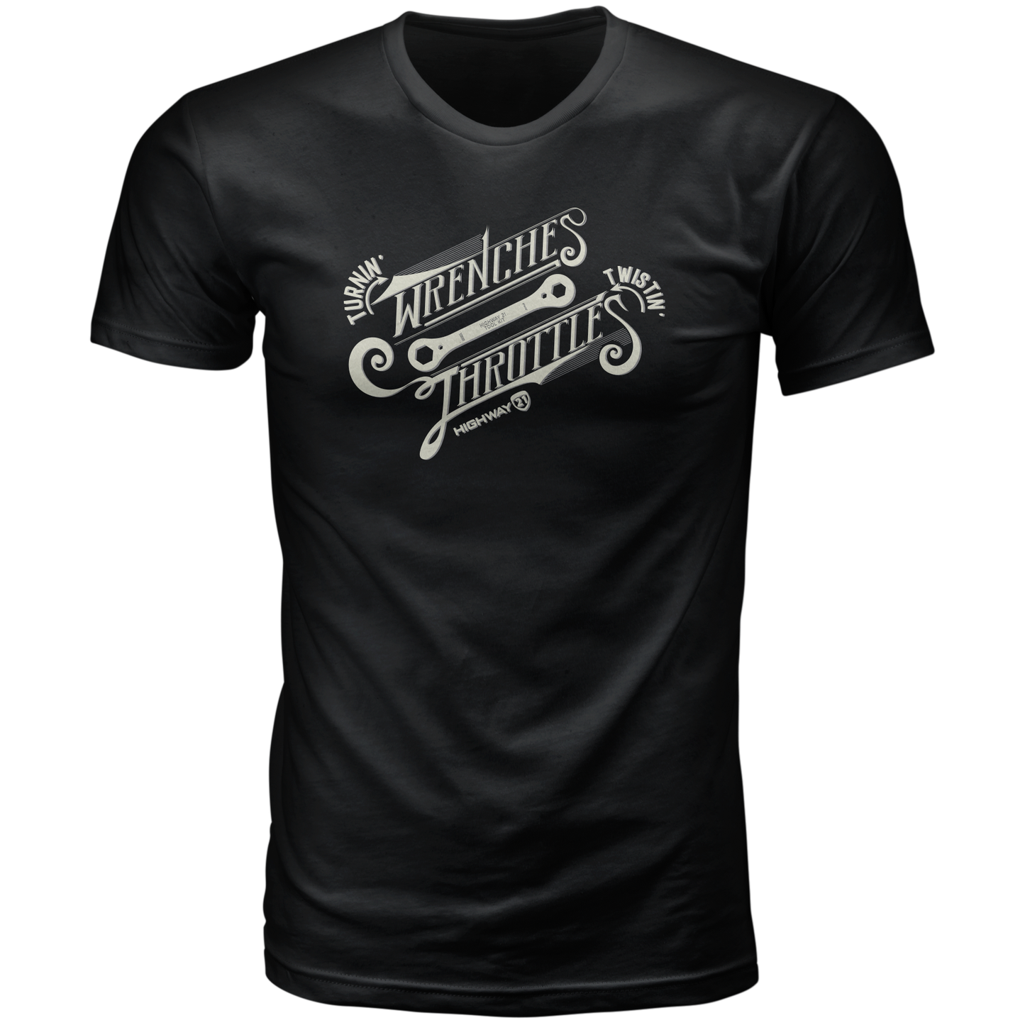Throttle Tee Black Md