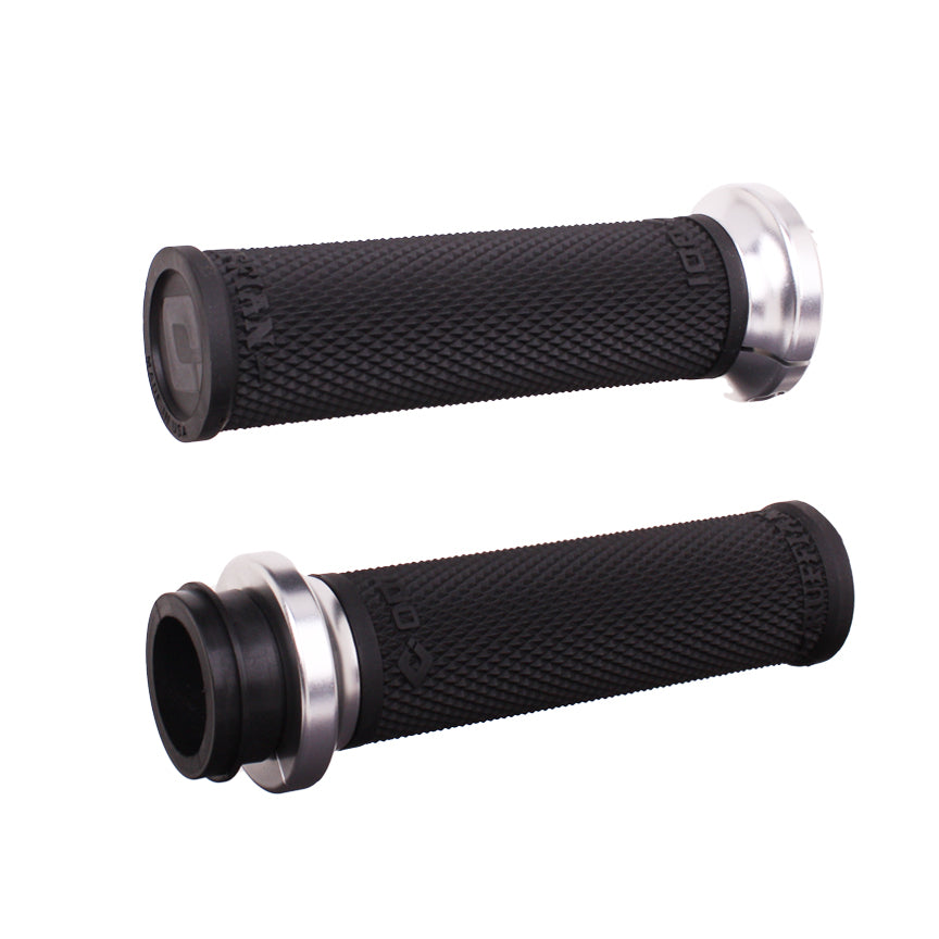 Rufian Grips Indian Tbw 1" Black/Silver