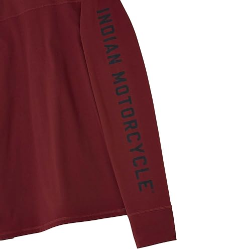 
                      
                        Indian Motorcycle Men's Sleeve Printed Athlete Quarter Zip, Port - 2XL - 283341112
                      
                    