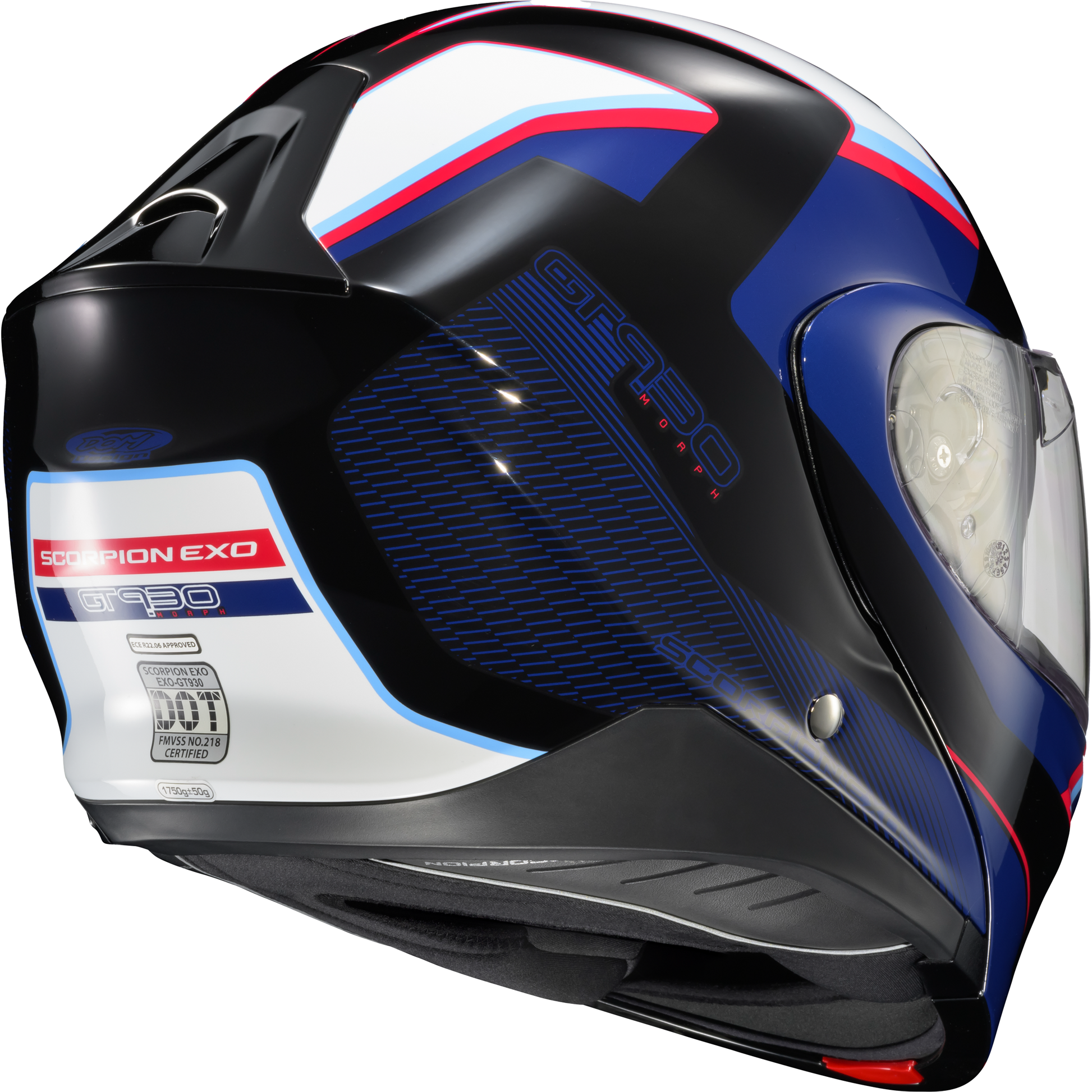 Exo Gt930 Transformer Helmet Morph Blue/Red Xl