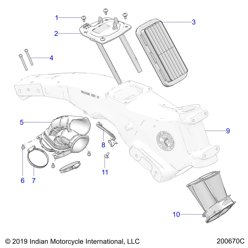 
                      
                        Indian Motorcycle COVER-AIRBOX,HATCH, Genuine OEM Part 5455414, Qty 1
                      
                    