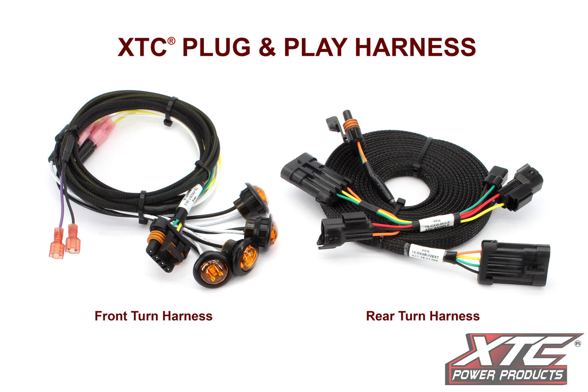 Auto Turn Signal Kit W/ Billet Lever And Front Drl Lights Kaw