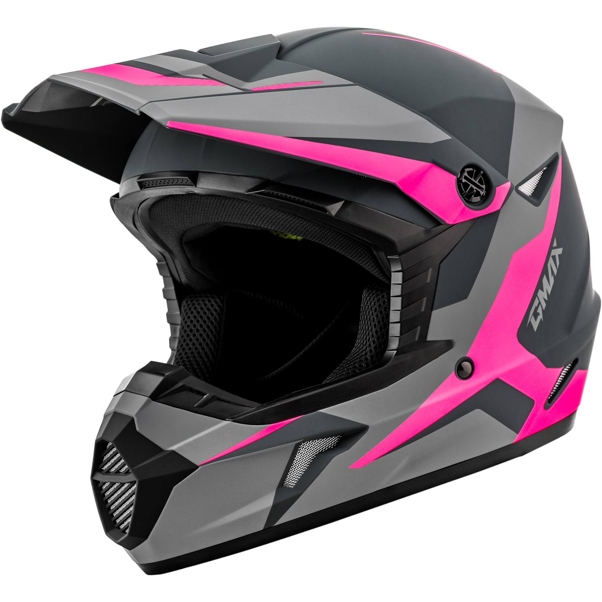 Mx 46y Cyclus Helmet Matte Grey/Pink Ys