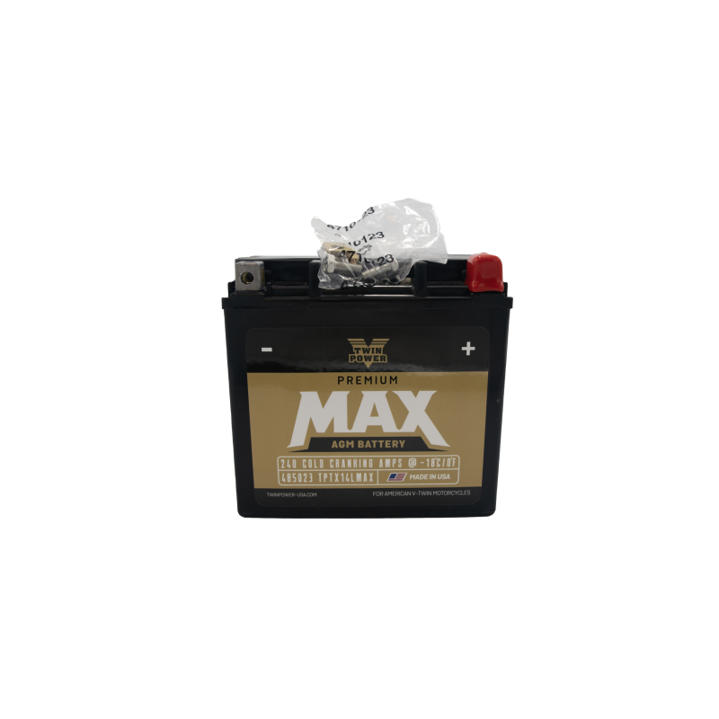 Twin Power GYZ-16HL Premium MAX Battery Replaces H-D 65958-04 Made in USA 240 CCA