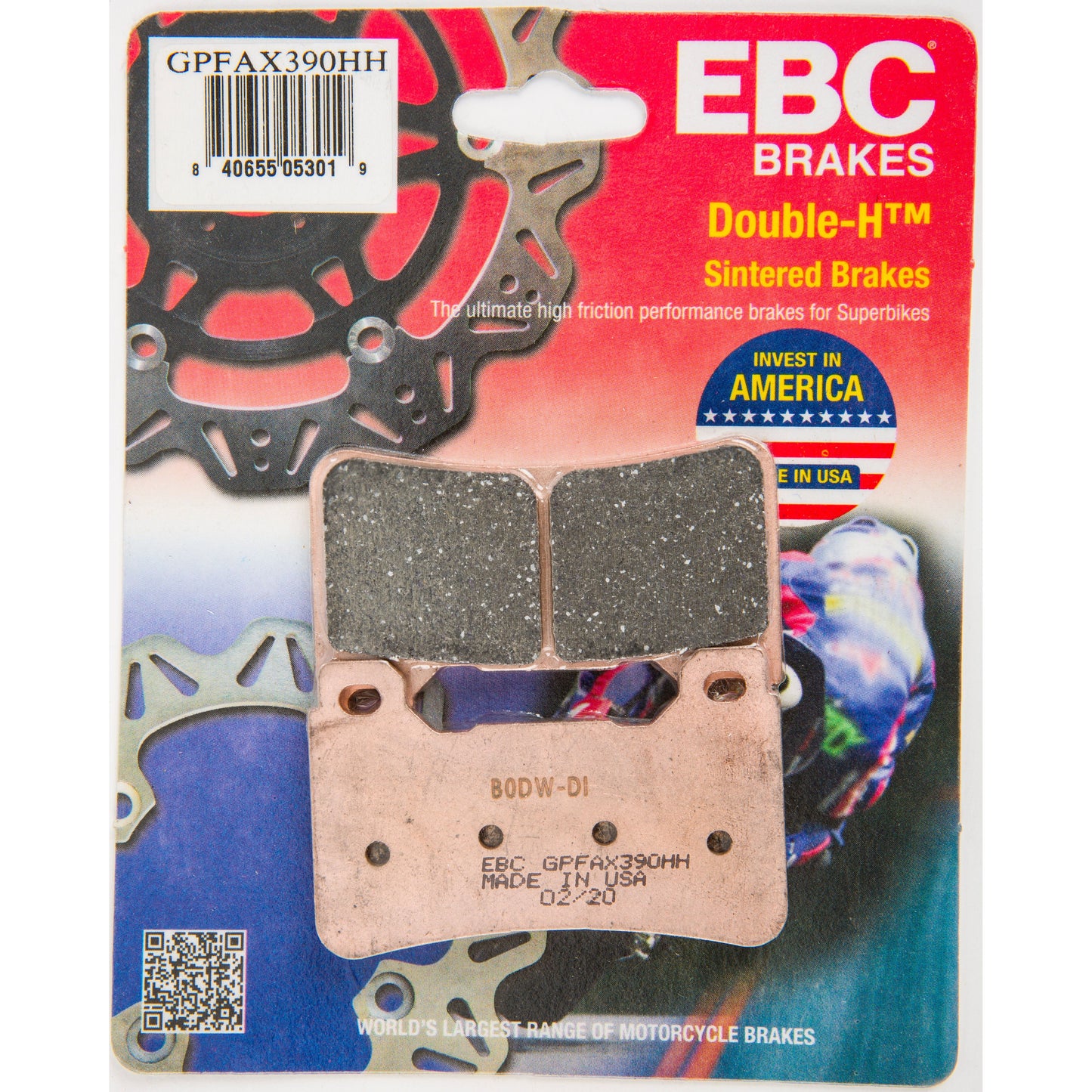 Gpfax Brake Pads Race Only
