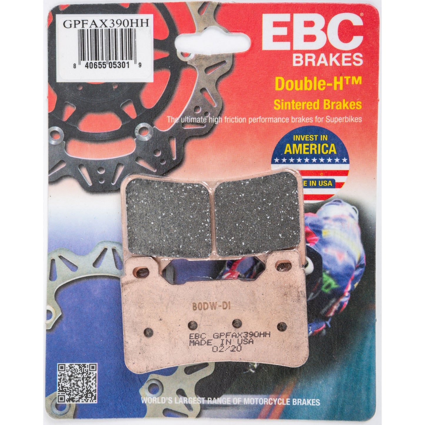 Gpfax Brake Pads Race Only