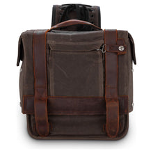 Throwover Saddlebag Dark Oak