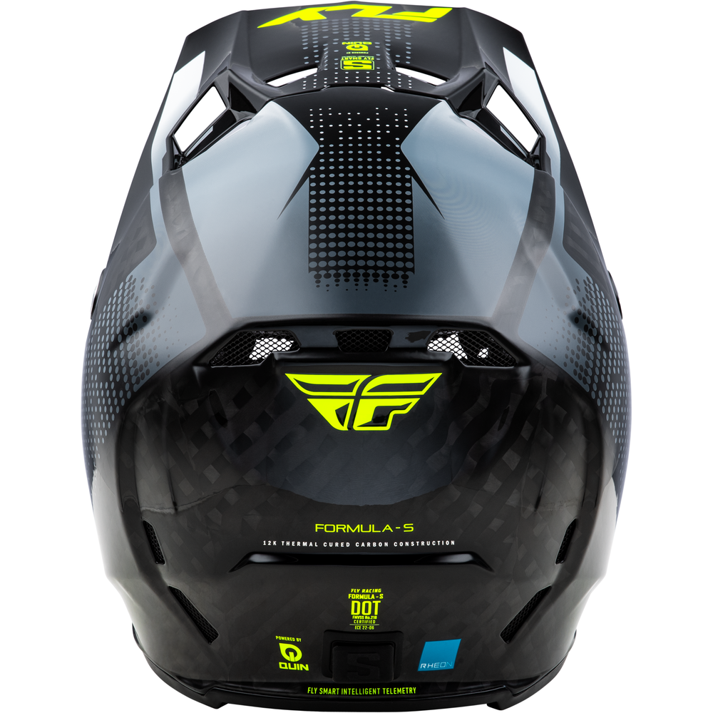 Formula S Carbon Protocol Hlmt Black Carbon/Grey/Hi Vis Lg