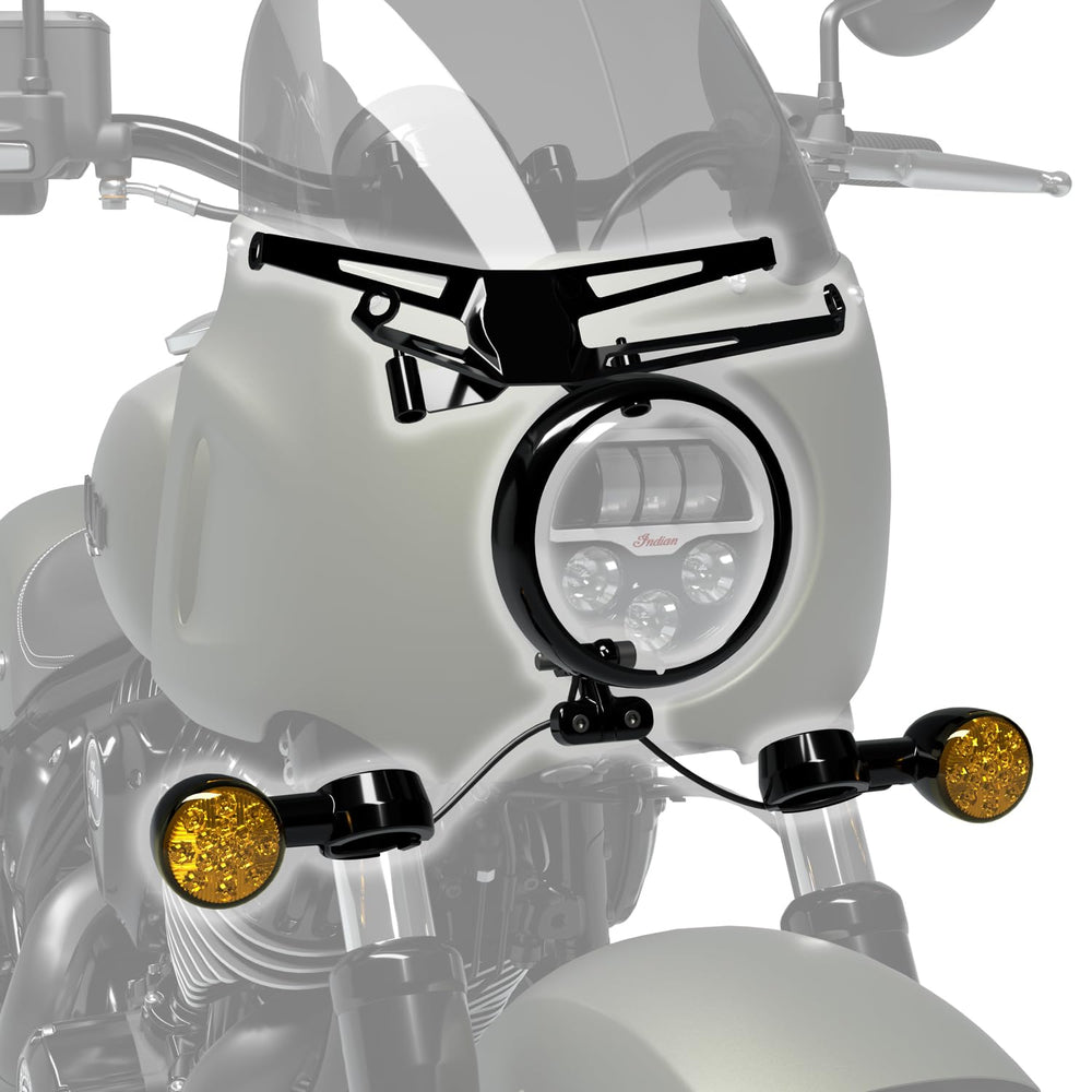 Indian Motorcycle Accessory Installation Kit, Cruiser Black - 2890095-266