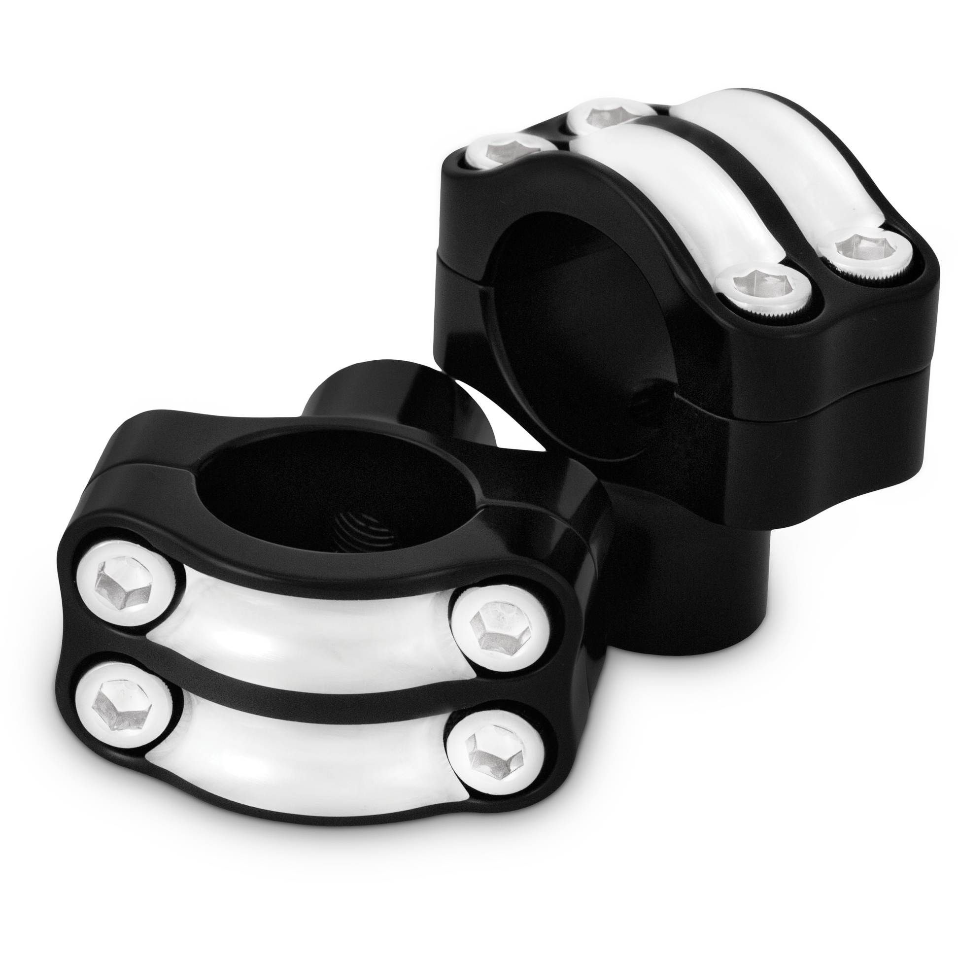 Reaper 1 1/2" Risers 1.25" Bar Set   Black Machined