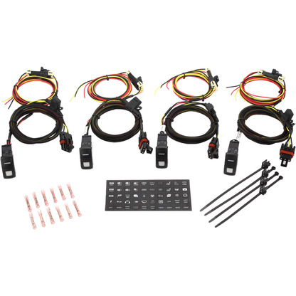 Light Duty Switch System In Cab Pulse Bar 4 Pack