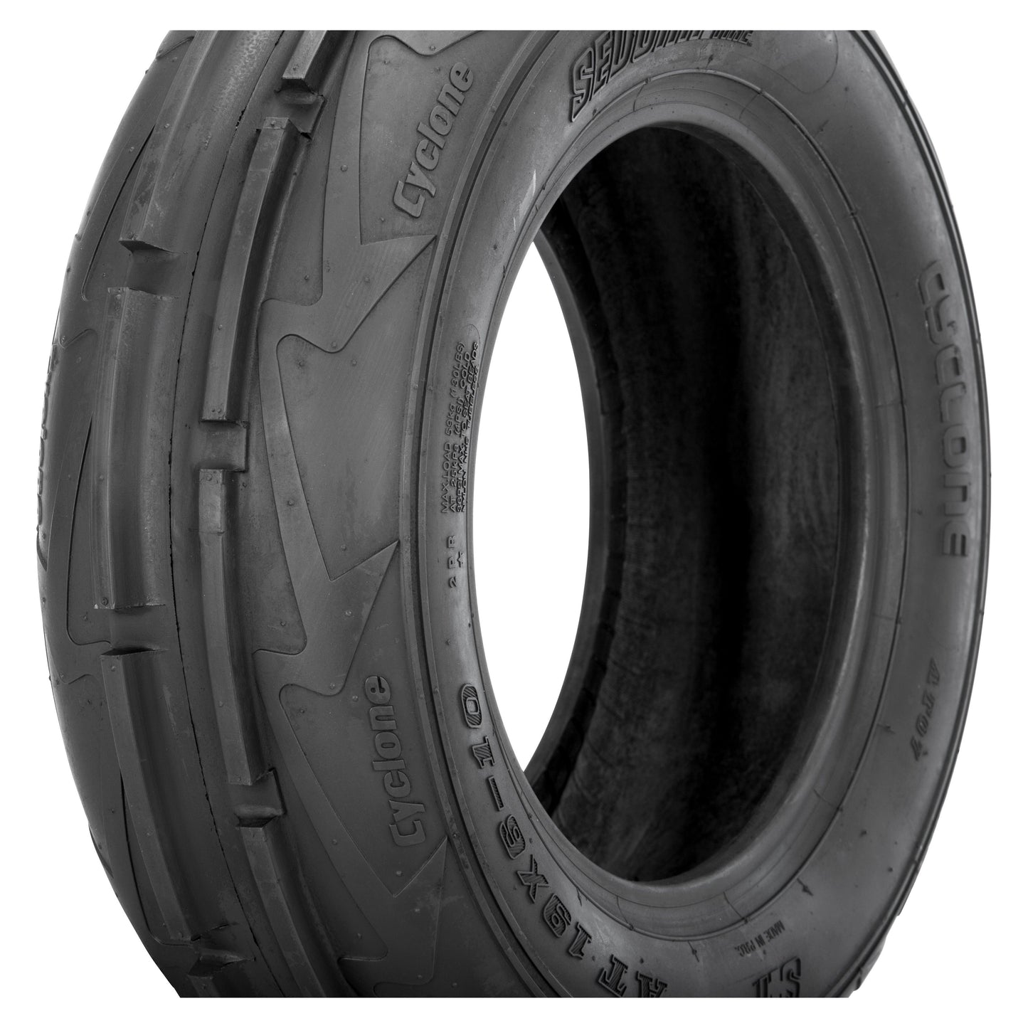 Tire Cyclone Rib 21x7 10 Bias 4pr Lr165lbs