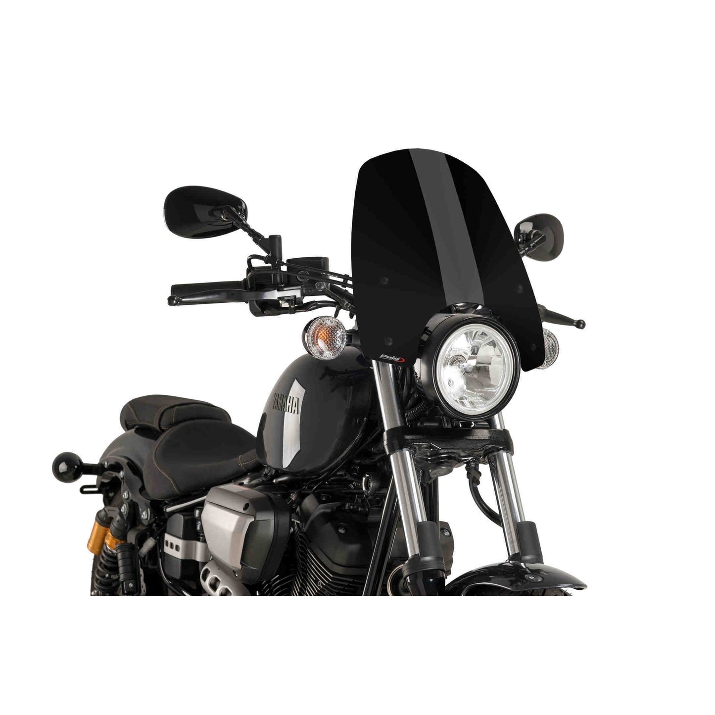 Windscreen Naked New Gen Touring Black Yam