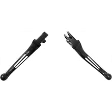 2 Slot Lever Set Black Big Twin 07 Up