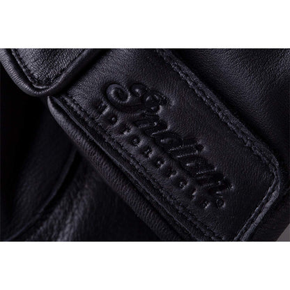 Indian Motorcycle Men's Deerskin Strap Glove, Black - XL - 286066109
