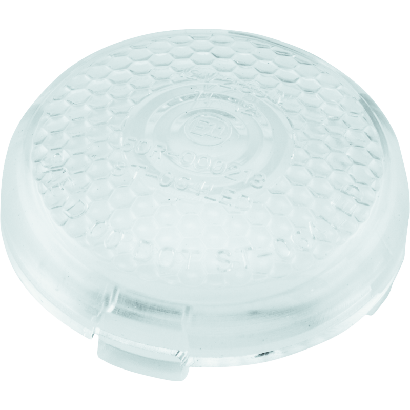 Bikers Choice Replacement Honycomb Clear Lens For LED Bullet Turn Signal