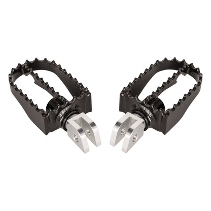 Mx Style M8 Rider Footpegs Black