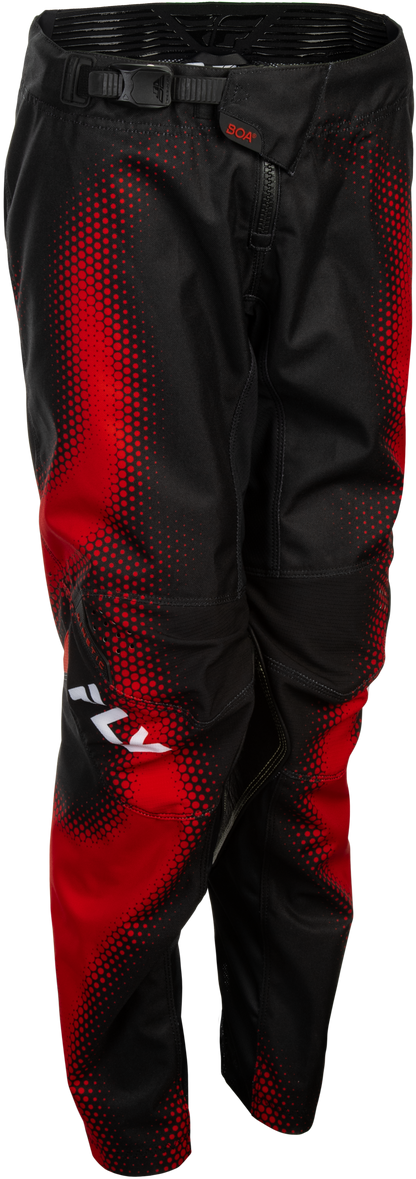 Youth Kinetic Torch Pants Black/Red/White Sz 18