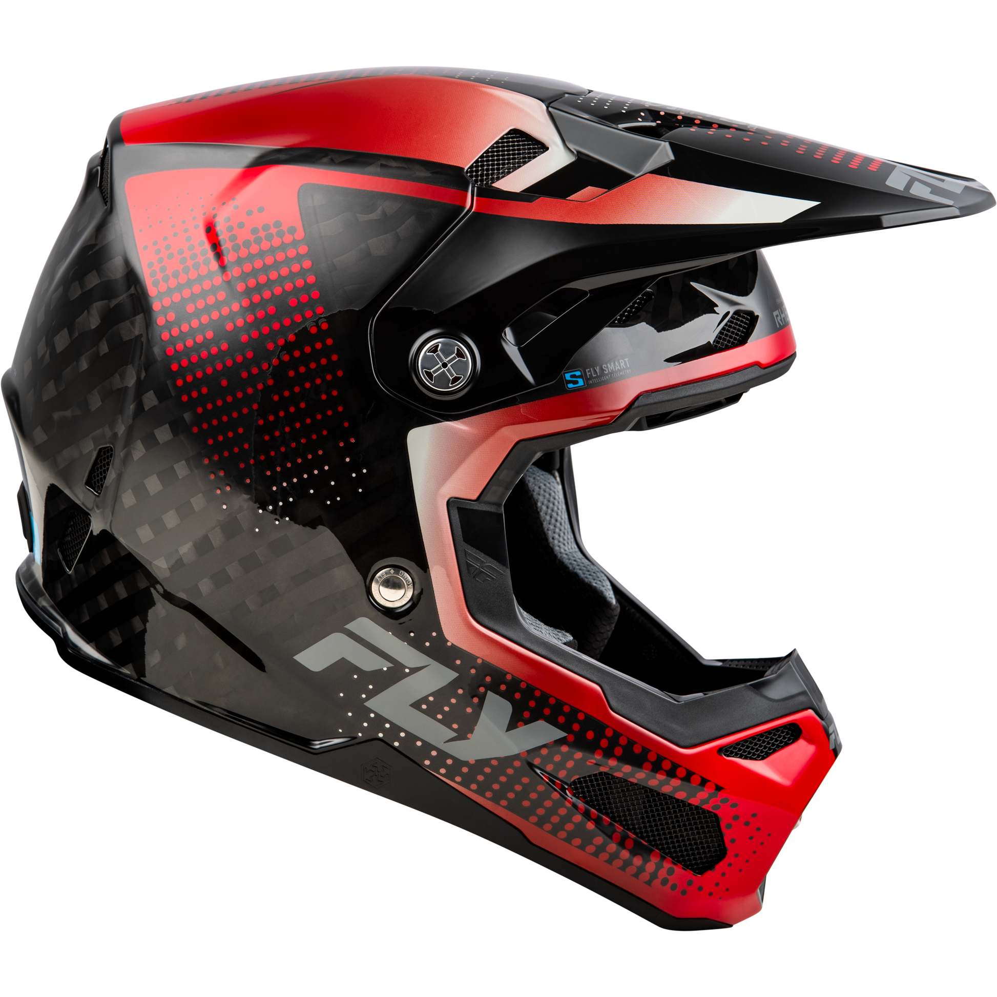 Formula S Carbon Protocol Helmet Black Carbon/Red Xs