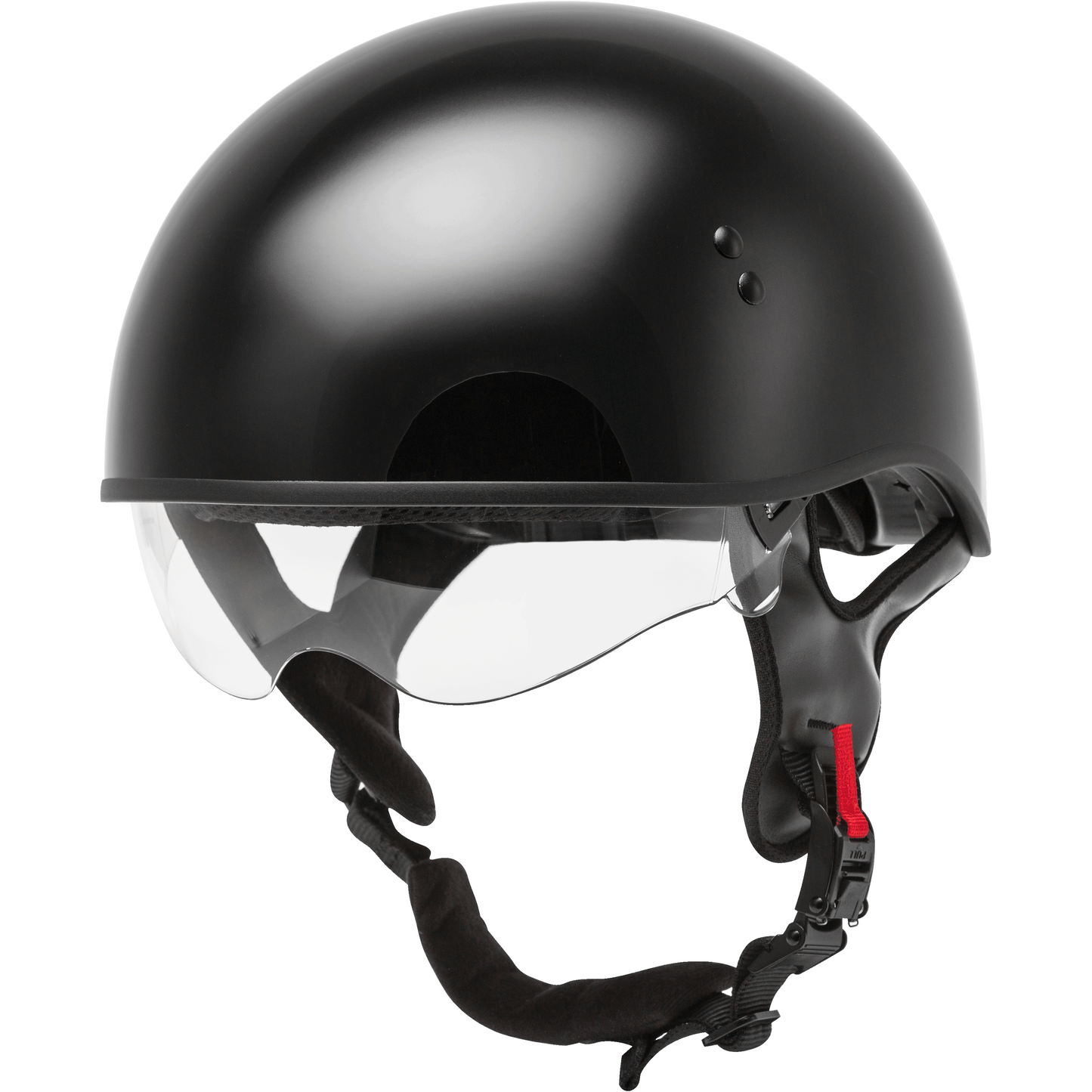 Hh 65 Half Helmet Naked Black Md