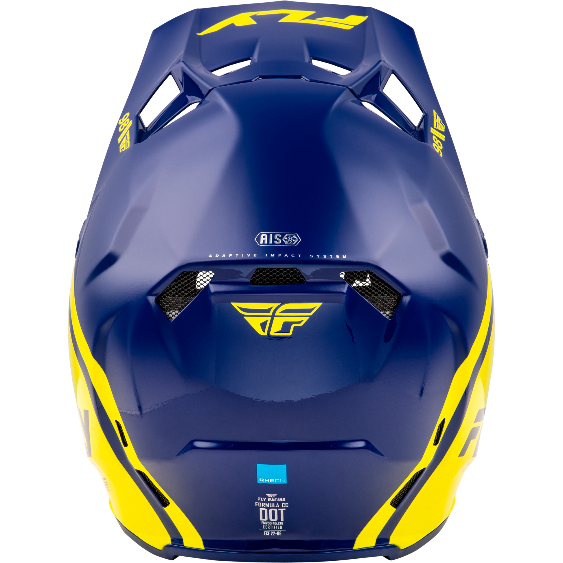 Formula Cc Objective Helmet Navy/Yellow Sm
