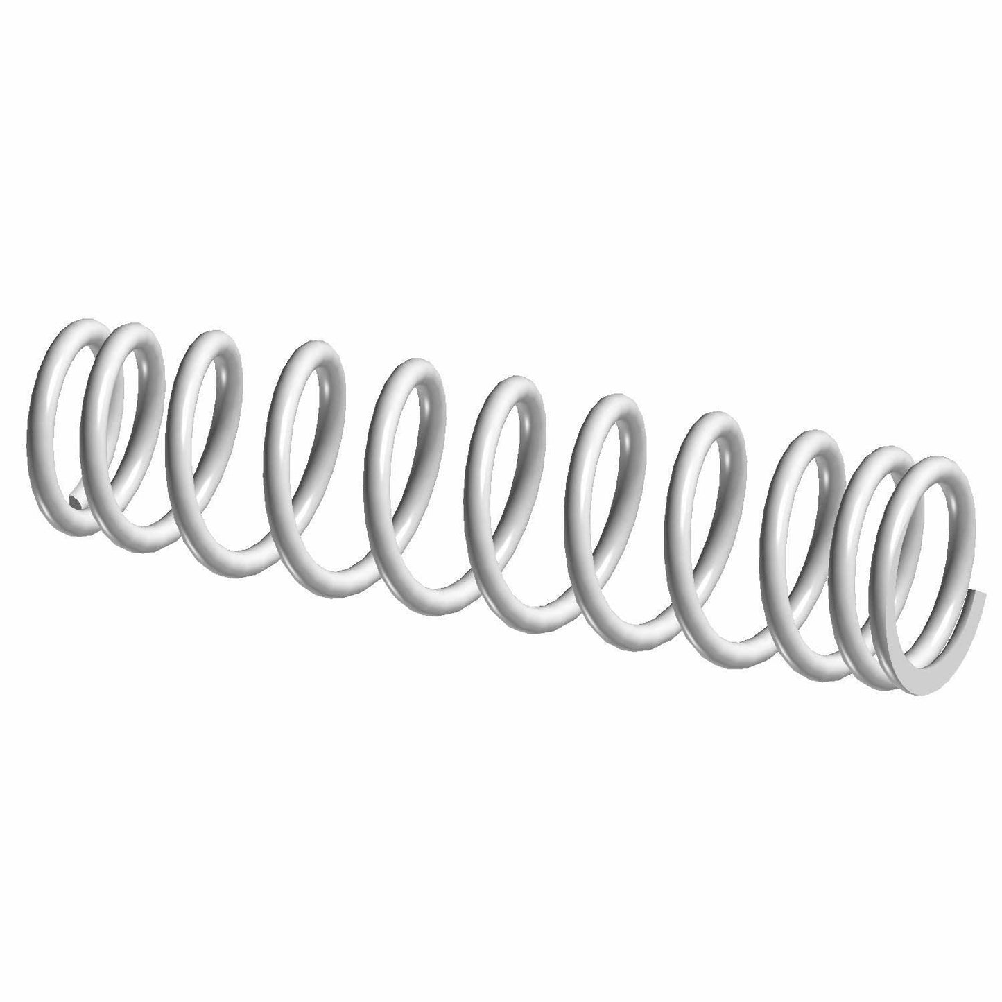 Polaris ATV Rear Spring, Medium Gloss Black, Genuine OEM Part 7043091-067, Qty 1