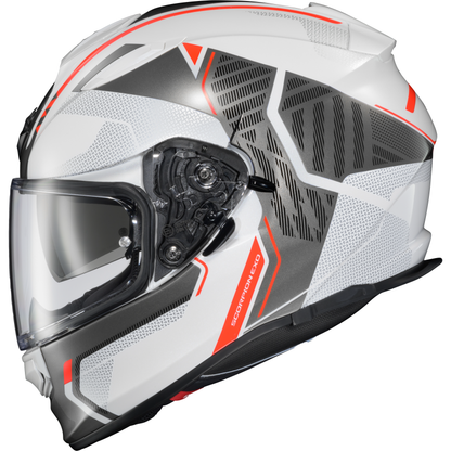 Ryzer Full Face Helmet Switch White/Grey Sm