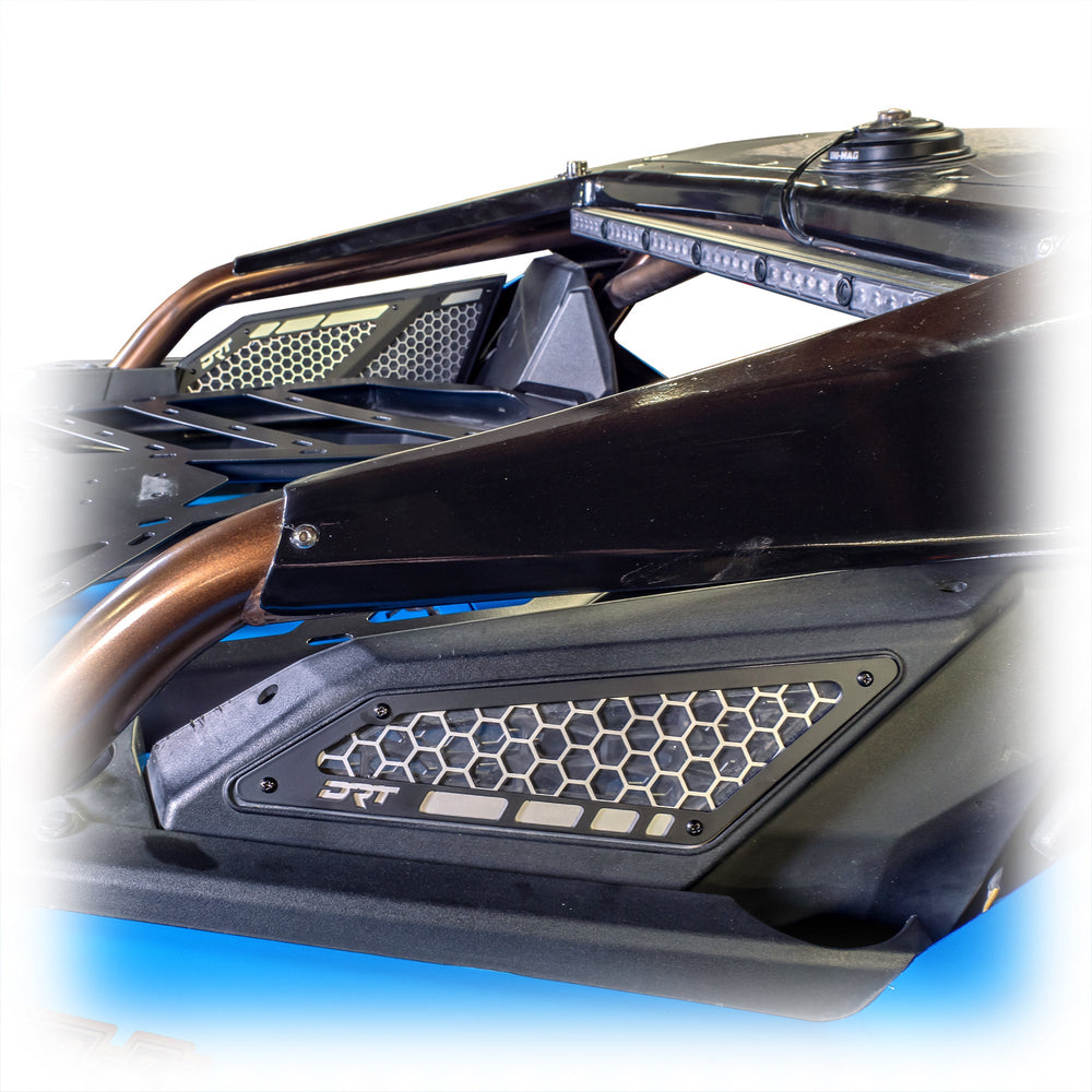 
                      
                        DRT Polaris RZR Pro R/Turbo R Aluminum Complete Intake Vent Set
                      
                    