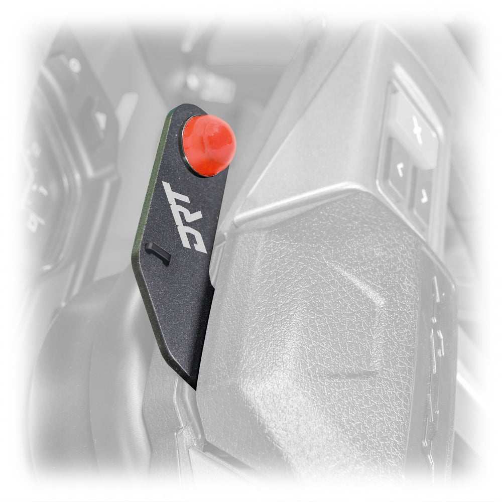 
                      
                        DRT Polaris RZR 2020+ Steering Wheel Single Push-To-Talk Plate
                      
                    