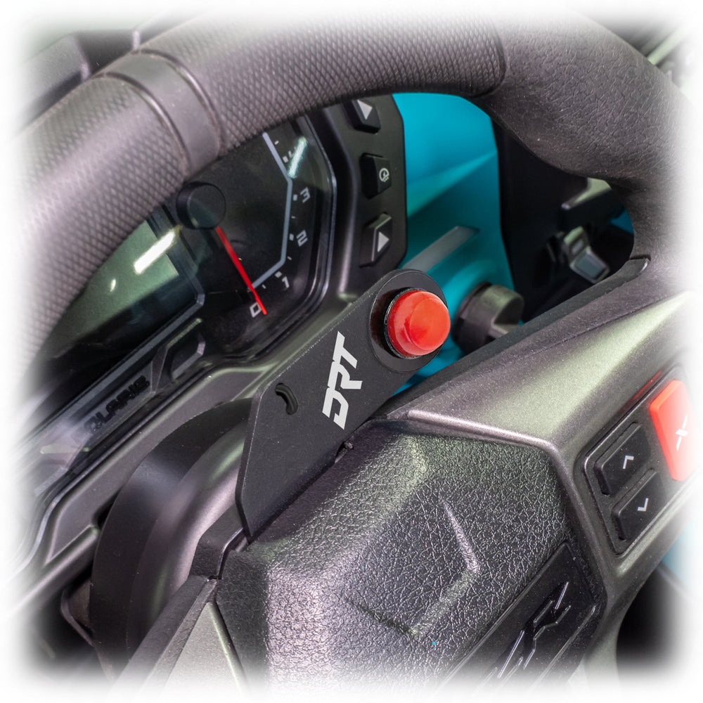 
                      
                        DRT Polaris RZR 2020+ Steering Wheel Single Push-To-Talk Plate
                      
                    