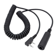 Rugged Radios OFFROAD Headset / Helmet Coil Cord Cable for Rugged Radios and Kenwood Radios